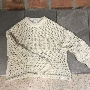 Zara Open Knit Sweater